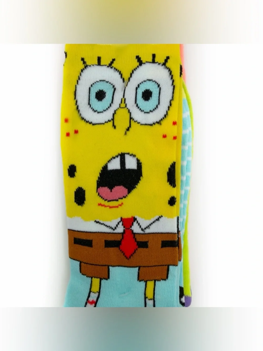 SpongeBob SquarePants Patrick Crew Socks Nickelodeon Men’s Womens Gift